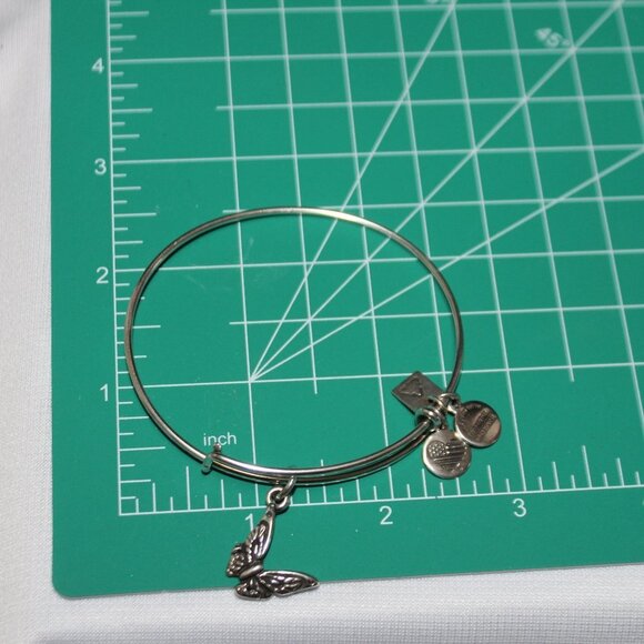 Alex and Ani Sterling Silver Butterfly Bracelet - Picture 5 of 8